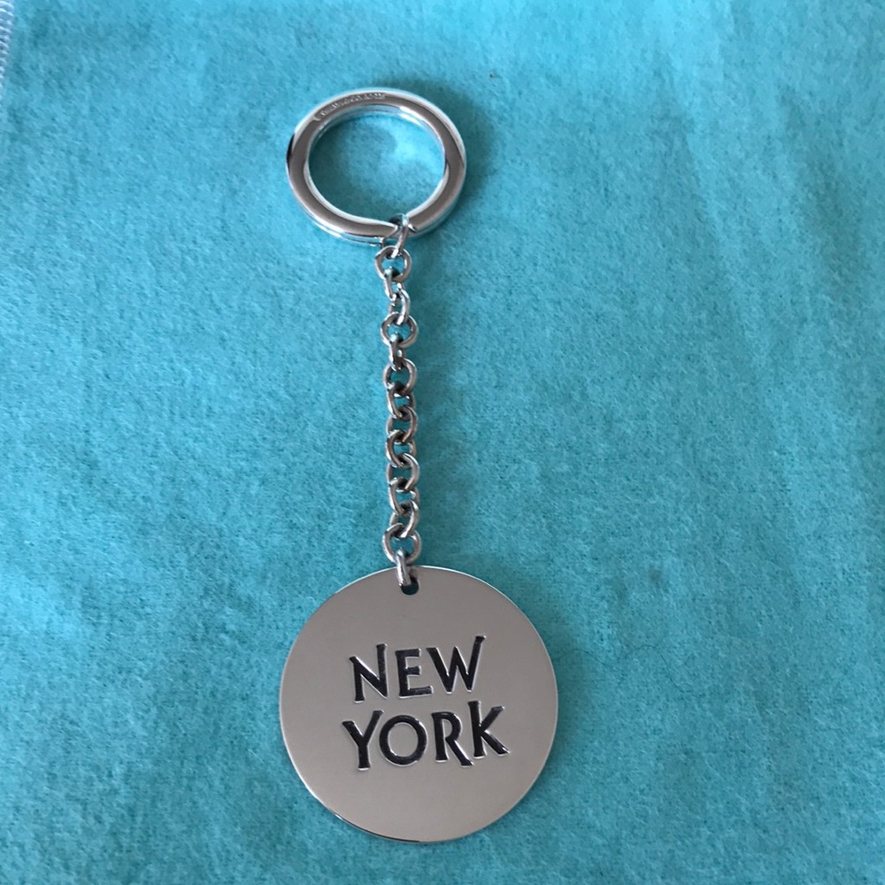 Tiffany & Co. Sterling Silver Key Chain NEW
